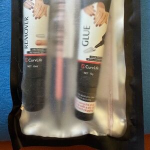 Curvlifel - Nail Glue and Remover Set -